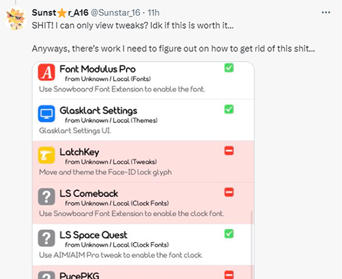 Functionality Concerns