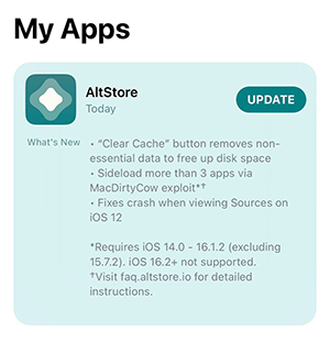 altstore 1.6.1 update